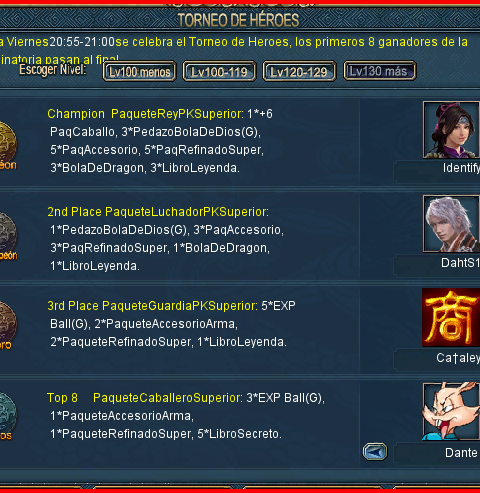 LY DEL TORNEO DE HEROES VIERNES 20/08/2026 — foto 4