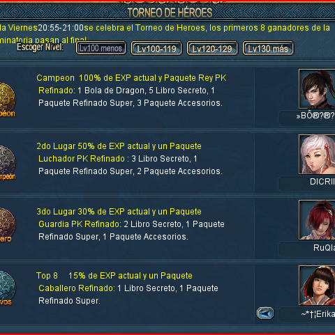 TORNEO DE HEROES  11/09/2026 — foto 1