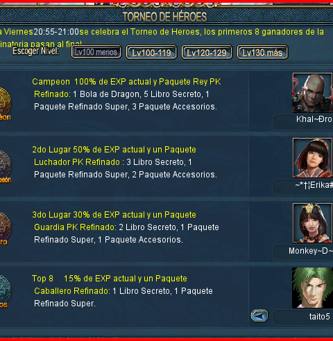 Torneo de heroes 18/09/2026 3.0 — foto 2
